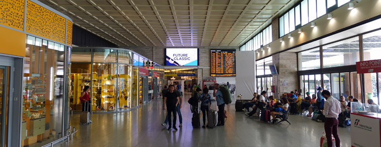 Venice Santa Lucia station concourse