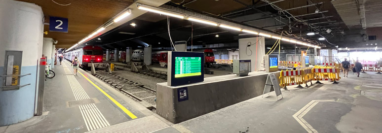 Inside Vienna Franz Josefs Bahnhof