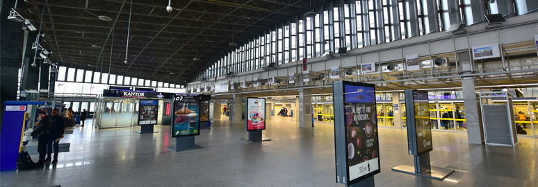 Warsaw Wschodnia station, main hall