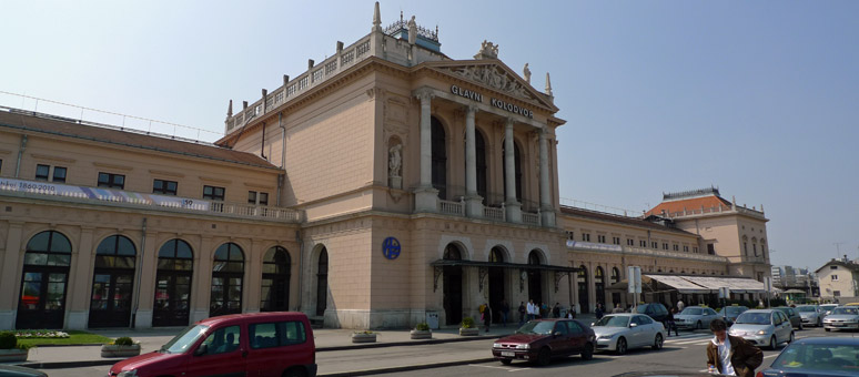 Zagreb station exterior