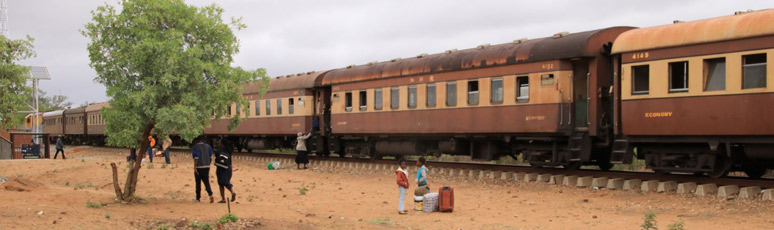 Bulawayo to Chicualuala train