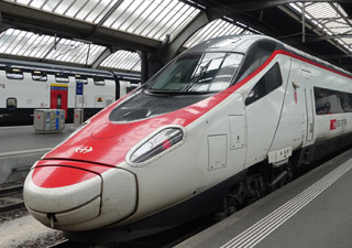 Zurich to Milan by train