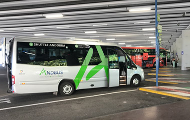 Bus station next to Toulouse Matabiau station