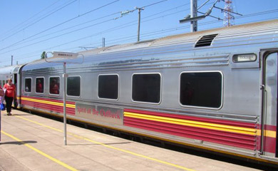 Queensland Railways' Spirit of the Outback at Emerald