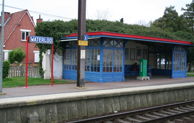 Waterloo station, Belgium