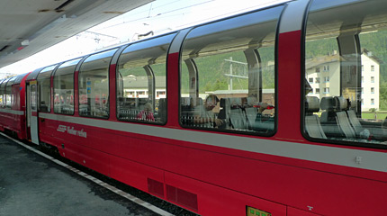Bernina Express panormaic cars