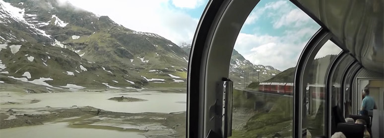 In the Bernina Pass