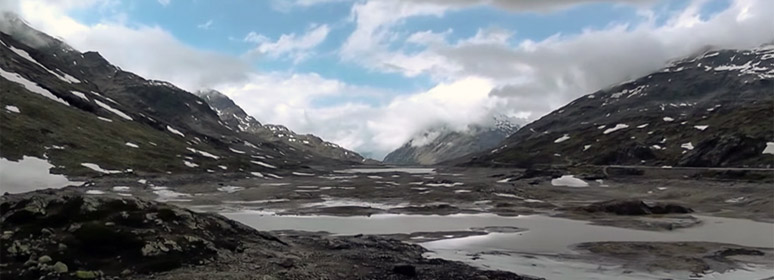 In the Bernina Pass