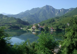 Scenery from the train to Ploce, Bosnia.