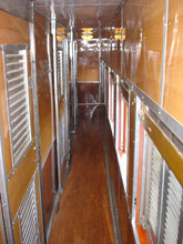 Sleeping-car corridor