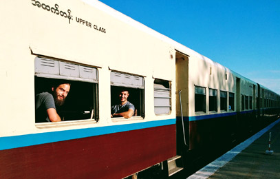 Special sleeping-car, train 18 Mandalay to Rangoon.