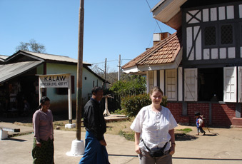 Kalaw's mock Tudor station