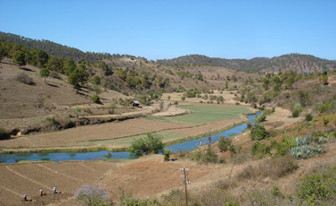 More scenery from the train from Thazi to Kalaw & Inle Lake