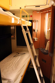 Zurich to Prague 2-bed sleeper