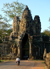 South gate to Angkor Thom