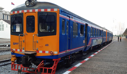 The Phnom Penh to Battambang train