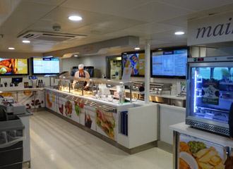 The Condor Liberation's self-service cafe