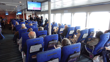 Regular seats on the Condor Liberation