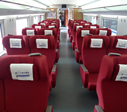 First class seats