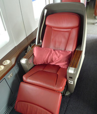 Business class seat