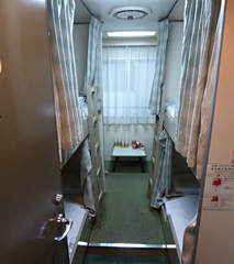 4-berth cabin on the Osaka-Shanghai ferry