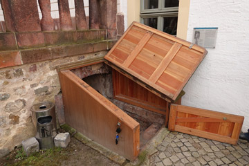 Entrance to potato cellar