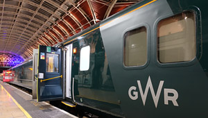 The Night Riviera sleeper train from London to Cornwall at Paddington