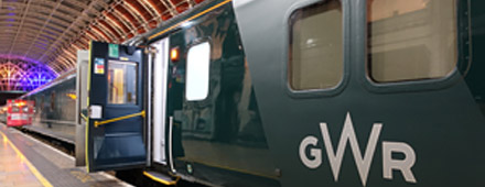 The Night Riviera sleeper train to Cornwall waits to leave London Paddington