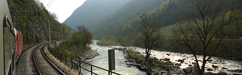 Scenery between Ljubljana & Zagreb