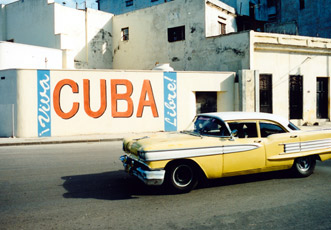 Classic car in Havana