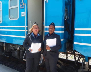 Train attendants