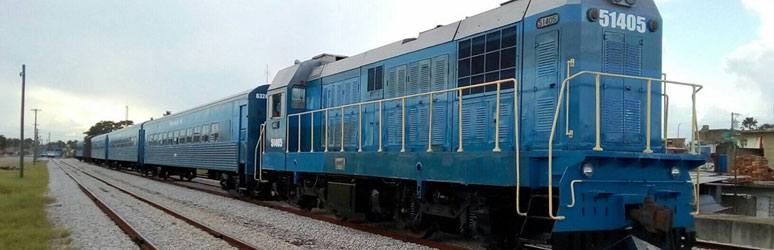 The train from Havana to Pinar del Rio