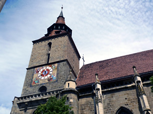 The Black Church, Brasov, Romania.