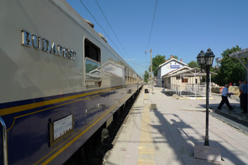 Joining the Danube Express at Cerkezkoy