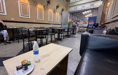 Alexandria station cafe