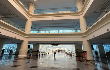 Cairo Upper Egypt station entrance hall