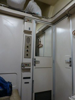 Boarding the Cairo to Luxor sleeper train