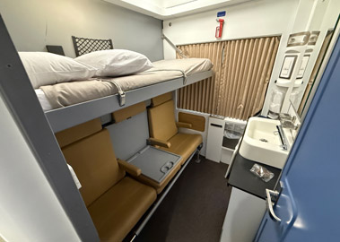 2-bed Elite sleeper from Cairo to Luxor & Aswan - day mode