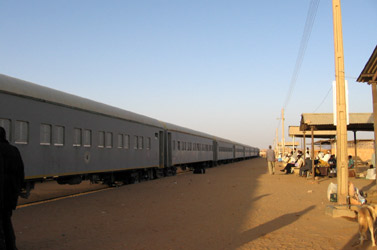 Train from Wadi Halfa to Khartoum, Sudan