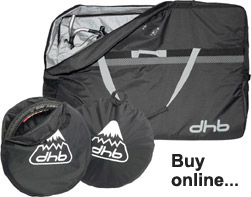 Bike bag for transporting a bike by train