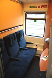 The same German sleeper - daytime seats mode 