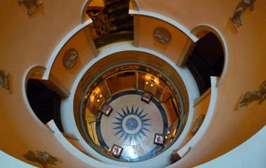 Main stairway, l'Hotel, Paris