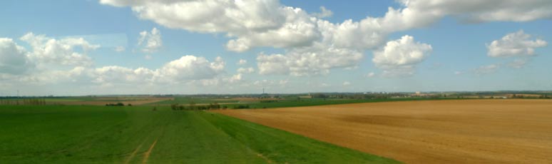 Scenery in Northern France