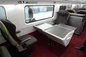 Wheelchair space on Eurostar train 