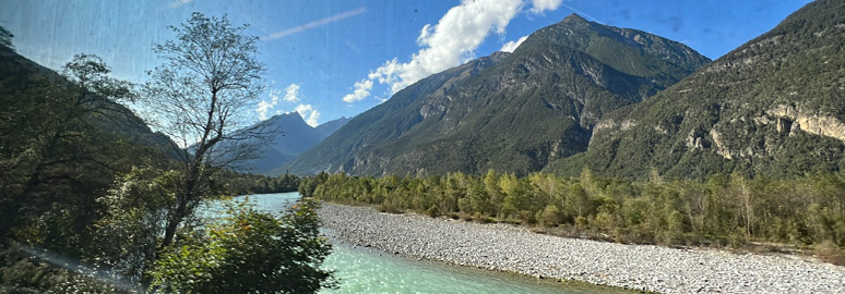 Scenery in the Arlberg Pass