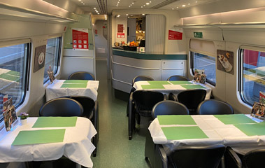 ETR610 restaurant car