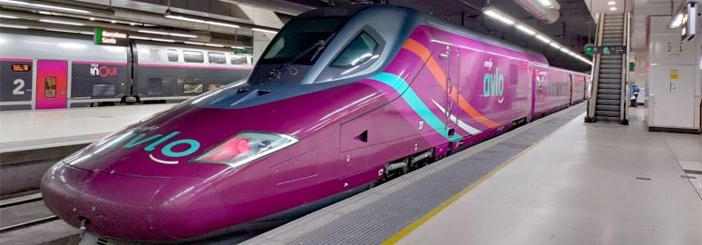 Avlo lo-cost train from Madrid to Barcelona 