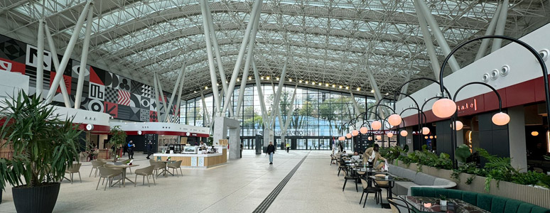 Belgrade Centar station main hall