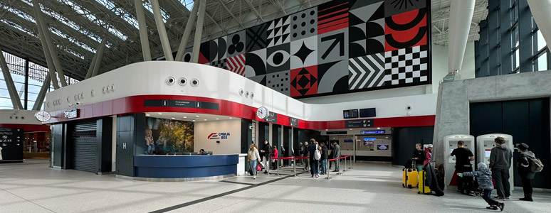 Belgrade Centar station ticket office