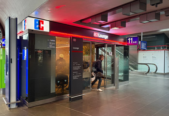 DB Lounge entrance, Berlin Hbf